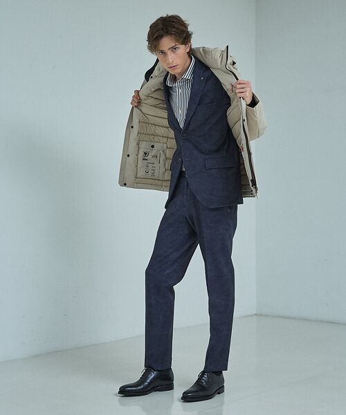 ABAHOUSE / アバハウス スラックス・ドレスパンツ | 【セットアップ対応】Down Fabric フェードスエード イージースラックス | 詳細21