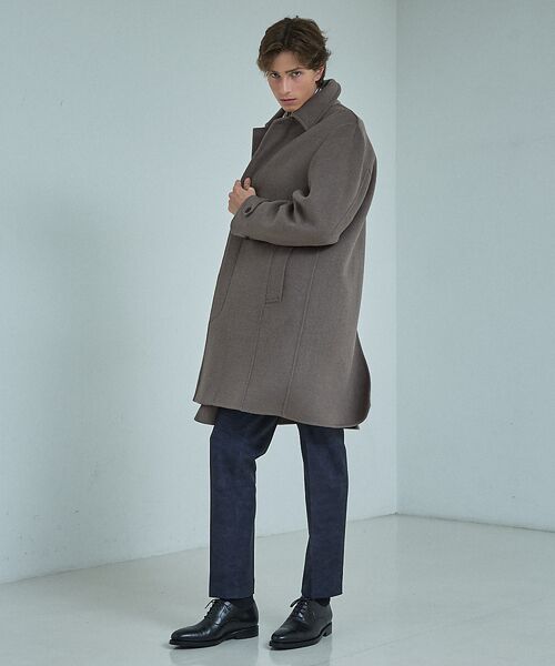 ABAHOUSE / アバハウス スラックス・ドレスパンツ | 【セットアップ対応】Down Fabric フェードスエード イージースラックス | 詳細22