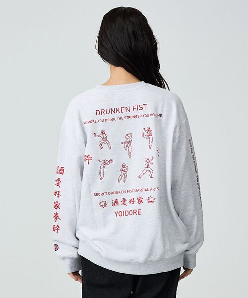 ABAHOUSE / アバハウス スウェット | 【YOIDORE/ヨイドレ】酔い拳法/BEERSUKI 華金/クルースウェットス | 詳細3
