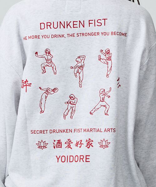 ABAHOUSE / アバハウス スウェット | 【YOIDORE/ヨイドレ】酔い拳法/BEERSUKI 華金/クルースウェットス | 詳細5