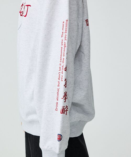 ABAHOUSE / アバハウス スウェット | 【YOIDORE/ヨイドレ】酔い拳法/BEERSUKI 華金/クルースウェットス | 詳細7