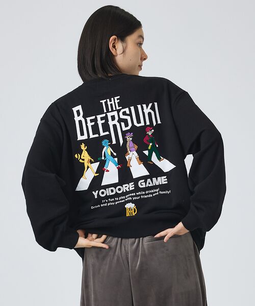 ABAHOUSE/アバハウス 【YOIDORE/ヨイドレ】酔い拳法/BEERSUKI 華金/クルースウェットス ブラック系その他2 L ABAHOUSE/アバハウス 【YOIDORE/ヨイドレ】酔い拳法/BEERSUKI 華金/クルースウェットス ブラック系その他2 L