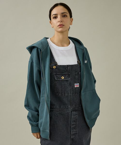 ABAHOUSE / アバハウス パーカー | 【BH POLO/ビバリーヒルズポロクラブ】裏毛ジップ パーカーユニセックス | 詳細9