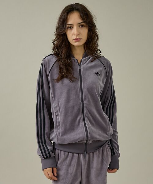 ABAHOUSE / アバハウス スウェット | 【adidas Originals/アディダス オリジナルス】VELOUR SS | 詳細1