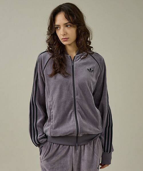 ABAHOUSE/アバハウス 【adidas Originals/アディダス オリジナルス】VELOUR SS チャコールグレー L ABAHOUSE/アバハウス 【adidas Originals/アディダス オリジナルス】VELOUR SS チャコールグレー L