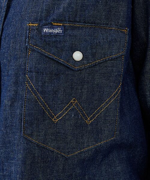 ABAHOUSE / アバハウス シャツ・ブラウス | 【Wrangler/ラングラー】ウエスタンデニムシャツ / Western De | 詳細8