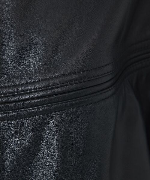 ABAHOUSE / アバハウス ブルゾン | 【TOWNCRAFT/タウンクラフト】Leather Derby Jacket | 詳細10