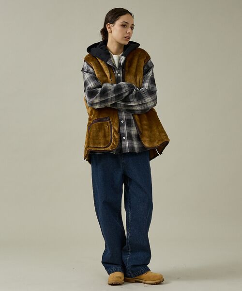 ABAHOUSE / アバハウス その他アウター | 【BARBOUR / バブアー】リバーシブルファーベスト / ライナーベスト | 詳細2