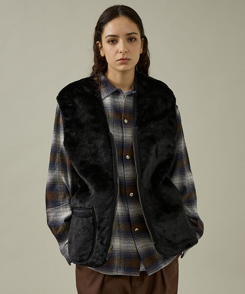 ABAHOUSE / アバハウス その他アウター | 【BARBOUR / バブアー】リバーシブルファーベスト / ライナーベスト | 詳細9