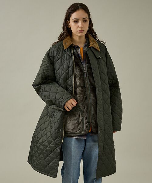 ABAHOUSE / アバハウス ステンカラーコート | 【Barbour / バブアー】EXMOOR / エクスモア キルティング ステ | 詳細2