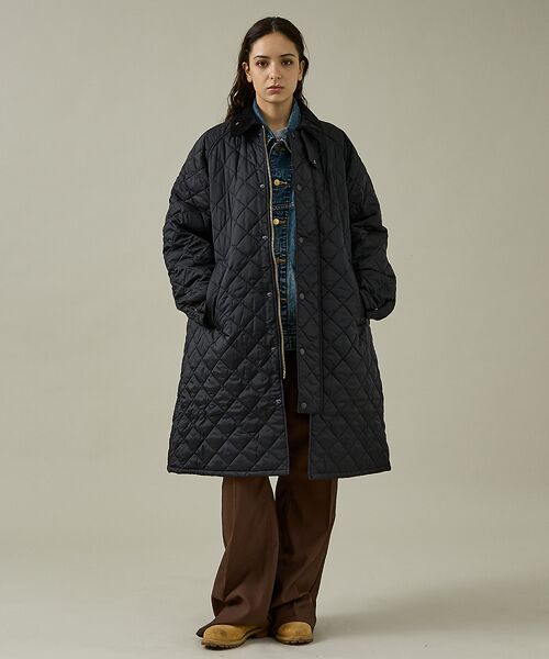 ABAHOUSE / アバハウス ステンカラーコート | 【Barbour / バブアー】EXMOOR / エクスモア キルティング ステ | 詳細5