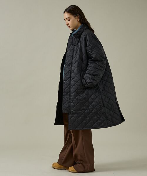 ABAHOUSE / アバハウス ステンカラーコート | 【Barbour / バブアー】EXMOOR / エクスモア キルティング ステ | 詳細6