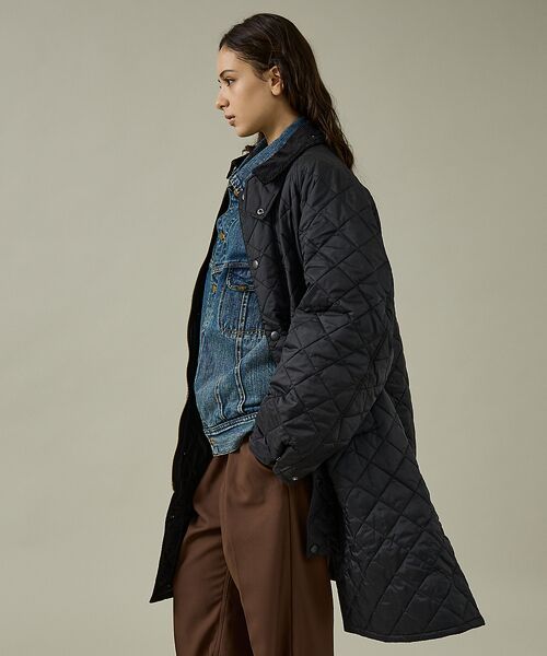 ABAHOUSE / アバハウス ステンカラーコート | 【Barbour / バブアー】EXMOOR / エクスモア キルティング ステ | 詳細8