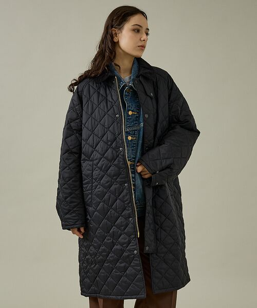 ABAHOUSE / アバハウス ステンカラーコート | 【Barbour / バブアー】EXMOOR / エクスモア キルティング ステ | 詳細9