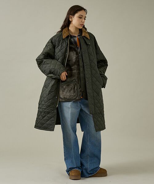 ABAHOUSE / アバハウス ステンカラーコート | 【Barbour / バブアー】EXMOOR / エクスモア キルティング ステ | 詳細20