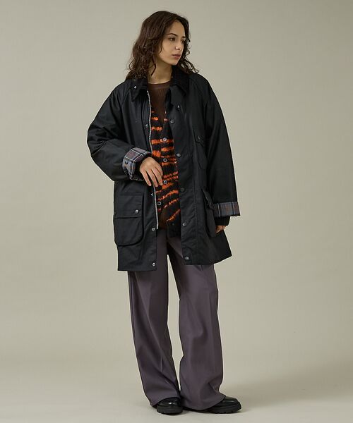 ABAHOUSE / アバハウス ブルゾン | 【Barbour / バブアー】SOLWAY / ソルウェイ ワックスジャケット | 詳細1