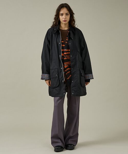 ABAHOUSE / アバハウス ブルゾン | 【Barbour / バブアー】SOLWAY / ソルウェイ ワックスジャケット | 詳細2