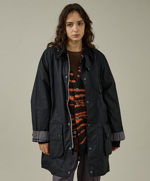 ABAHOUSE / アバハウス ブルゾン | 【Barbour / バブアー】SOLWAY / ソルウェイ ワックスジャケット | 詳細5