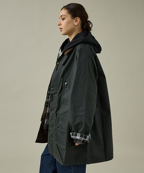 ABAHOUSE / アバハウス ブルゾン | 【Barbour / バブアー】SOLWAY / ソルウェイ ワックスジャケット | 詳細8