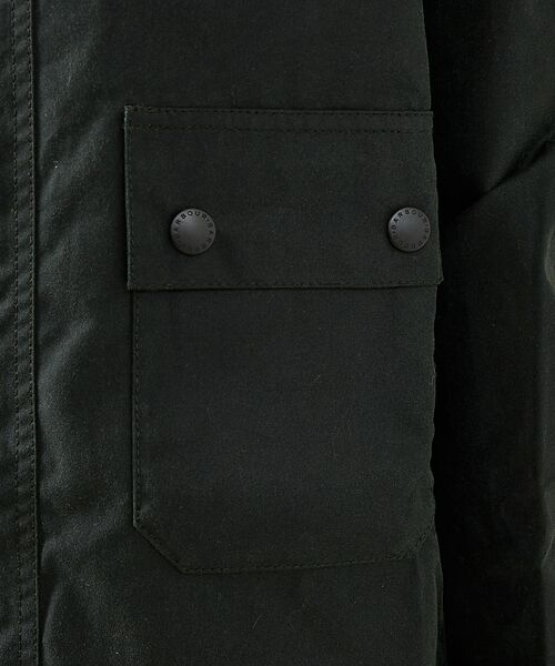 ABAHOUSE / アバハウス ブルゾン | 【Barbour / バブアー】SOLWAY / ソルウェイ ワックスジャケット | 詳細17