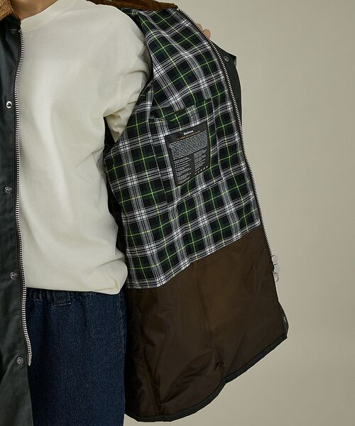 ABAHOUSE / アバハウス ブルゾン | 【Barbour / バブアー】SOLWAY / ソルウェイ ワックスジャケット | 詳細21
