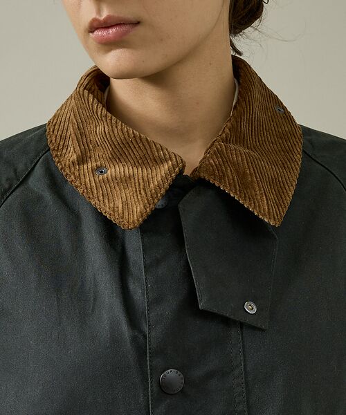 ABAHOUSE / アバハウス ブルゾン | 【Barbour / バブアー】SOLWAY / ソルウェイ ワックスジャケット | 詳細13