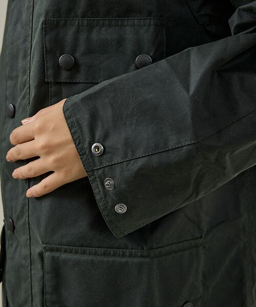 ABAHOUSE / アバハウス ブルゾン | 【Barbour / バブアー】SOLWAY / ソルウェイ ワックスジャケット | 詳細14
