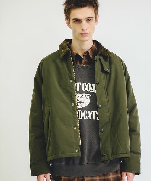 ABAHOUSE / アバハウス ダウンジャケット・ベスト | 【BARBOUR / バブアー】 PADDED TRANSPORT / パデッド | 詳細13