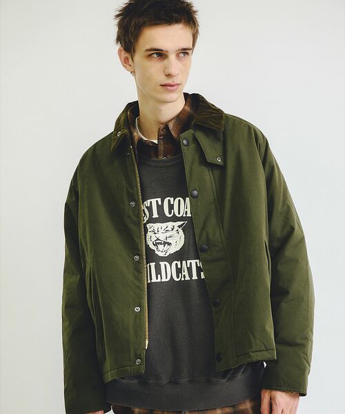 ABAHOUSE / アバハウス ダウンジャケット・ベスト | 【BARBOUR / バブアー】 PADDED TRANSPORT / パデッド | 詳細14