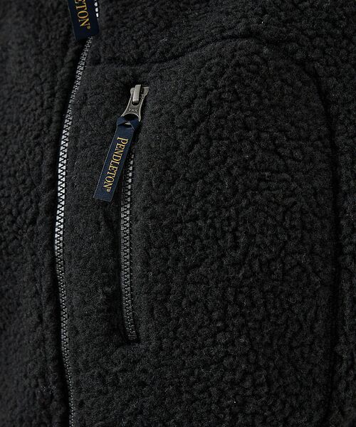ABAHOUSE / アバハウス ブルゾン | 【PENDLETON/ペンドルトン】Jaqared Boa Stand Vest | 詳細17