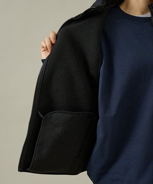 ABAHOUSE / アバハウス ブルゾン | 【PENDLETON/ペンドルトン】Jaqared Boa Stand Vest | 詳細19