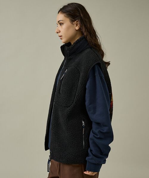 ABAHOUSE / アバハウス ブルゾン | 【PENDLETON/ペンドルトン】Jaqared Boa Stand Vest | 詳細9