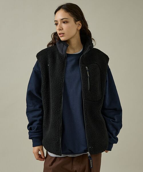 ABAHOUSE / アバハウス ブルゾン | 【PENDLETON/ペンドルトン】Jaqared Boa Stand Vest | 詳細10