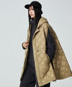 ABAHOUSE / アバハウス ダウンジャケット・ベスト | 【TAION / タイオン】ポンチョ型ダウン/ケープ/ダウン/フード付き/収納ポ