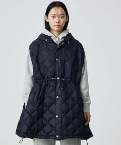 ABAHOUSE / アバハウス ダウンジャケット・ベスト | 【TAION / タイオン】ポンチョ型ダウン/ケープ/ダウン/フード付き/収納ポ