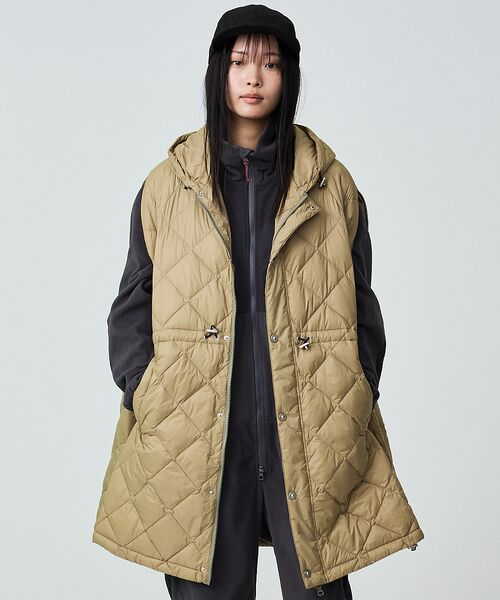 ABAHOUSE / アバハウス ダウンジャケット・ベスト | 【TAION / タイオン】ポンチョ型ダウン/ケープ/ダウン/フード付き/収納ポ | 詳細10