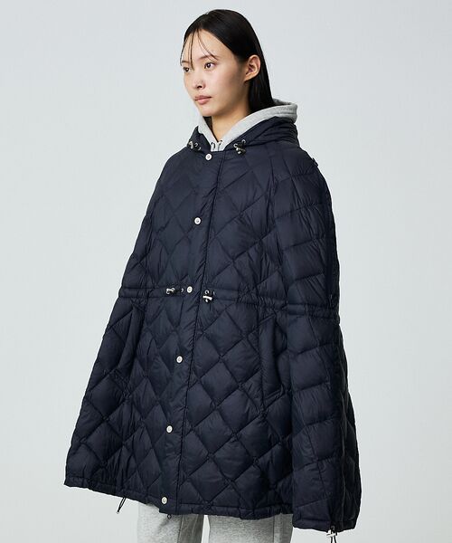 ABAHOUSE / アバハウス ダウンジャケット・ベスト | 【TAION / タイオン】ポンチョ型ダウン/ケープ/ダウン/フード付き/収納ポ | 詳細14