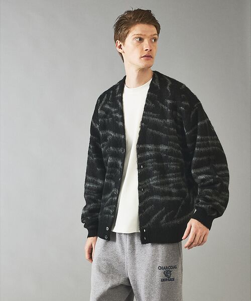 ABAHOUSE / アバハウス カーディガン・ボレロ | 【PENNEYS/ぺニーズ】TIGER PATTERN SHAGGY CARDI | 詳細6