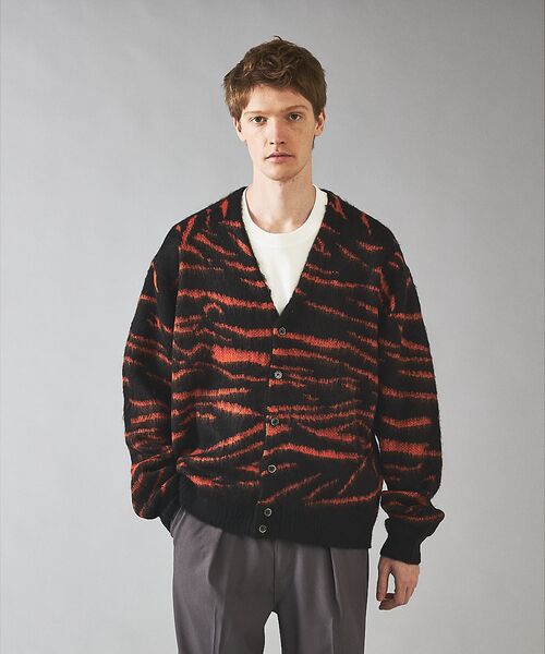 ABAHOUSE / アバハウス カーディガン・ボレロ | 【PENNEYS/ぺニーズ】TIGER PATTERN SHAGGY CARDI | 詳細19
