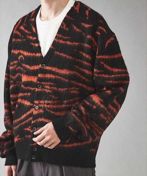 ABAHOUSE / アバハウス カーディガン・ボレロ | 【PENNEYS/ぺニーズ】TIGER PATTERN SHAGGY CARDI | 詳細22