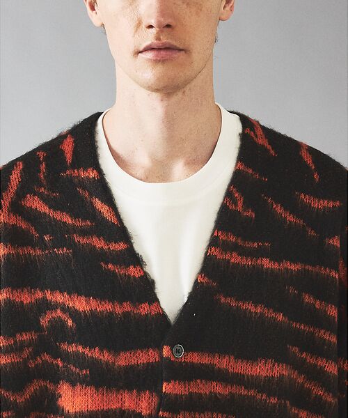 ABAHOUSE / アバハウス カーディガン・ボレロ | 【PENNEYS/ぺニーズ】TIGER PATTERN SHAGGY CARDI | 詳細23