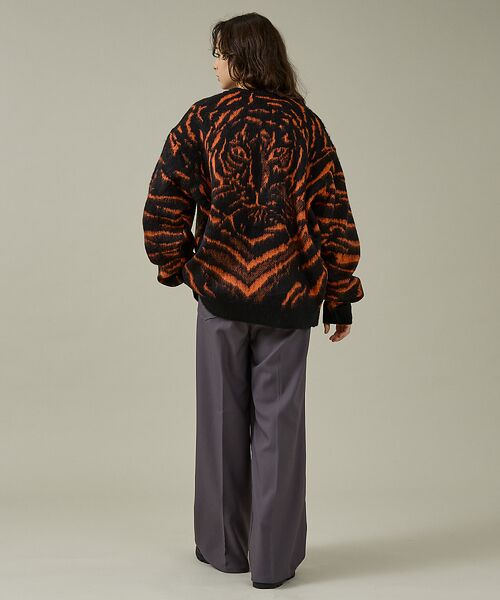 ABAHOUSE / アバハウス カーディガン・ボレロ | 【PENNEYS/ぺニーズ】TIGER PATTERN SHAGGY CARDI | 詳細11