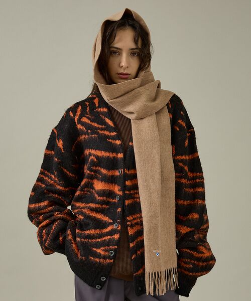 ABAHOUSE / アバハウス カーディガン・ボレロ | 【PENNEYS/ぺニーズ】TIGER PATTERN SHAGGY CARDI | 詳細13