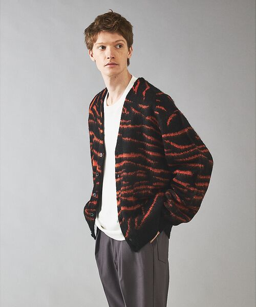 ABAHOUSE / アバハウス カーディガン・ボレロ | 【PENNEYS/ぺニーズ】TIGER PATTERN SHAGGY CARDI | 詳細16