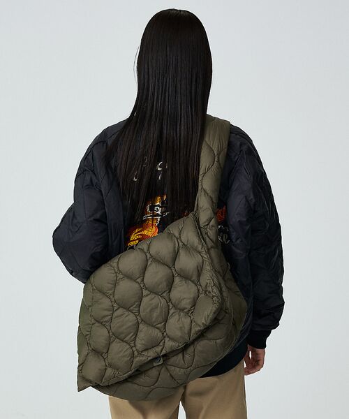ABAHOUSE / アバハウス ショルダーバッグ | 【TAION / タイオン】ミリタリー メッセンジャー ダウンバッグL/ダウン/ | 詳細19