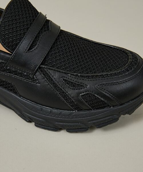 ABAHOUSE / アバハウス スニーカー | BLACK LOAFER SNEAKERS / ブラック ローファースニーカー/ | 詳細10