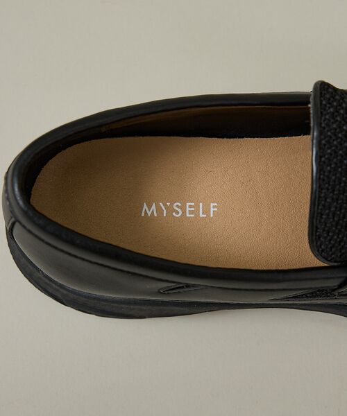 ABAHOUSE / アバハウス スニーカー | BLACK LOAFER SNEAKERS / ブラック ローファースニーカー/ | 詳細11