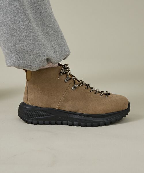 ABAHOUSE/アバハウス SUEDE MOUNTAIN BOOTS / マウンテンブーツ/厚底/軽量ブーツ ベージュ 26 ABAHOUSE/アバハウス SUEDE MOUNTAIN BOOTS / マウンテンブーツ/厚底/軽量ブーツ ベージュ 26