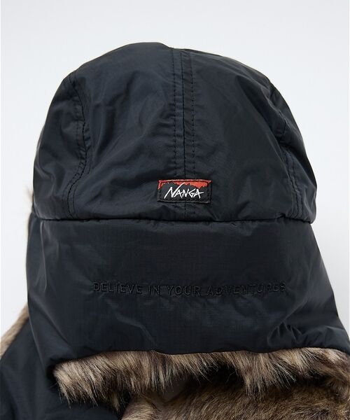 ABAHOUSE / アバハウス ハット | 【NANGA/ナンガ】AURORA TEX FUR FLIGHT CAP/フライ | 詳細25