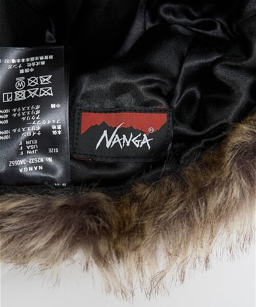 ABAHOUSE / アバハウス ハット | 【NANGA/ナンガ】AURORA TEX FUR FLIGHT CAP/フライ | 詳細26